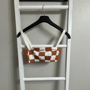 Checkered tank top